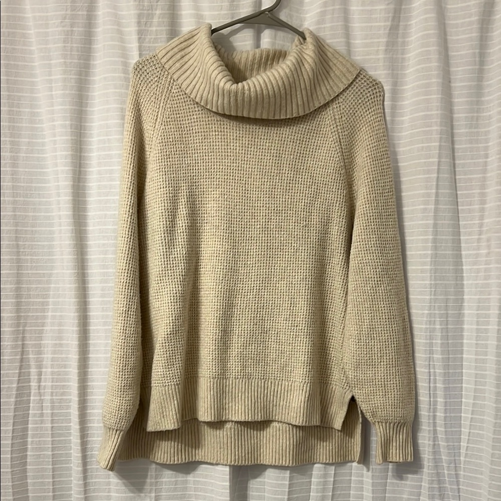 Old Navy Waffle Knit Turtleneck Sweater